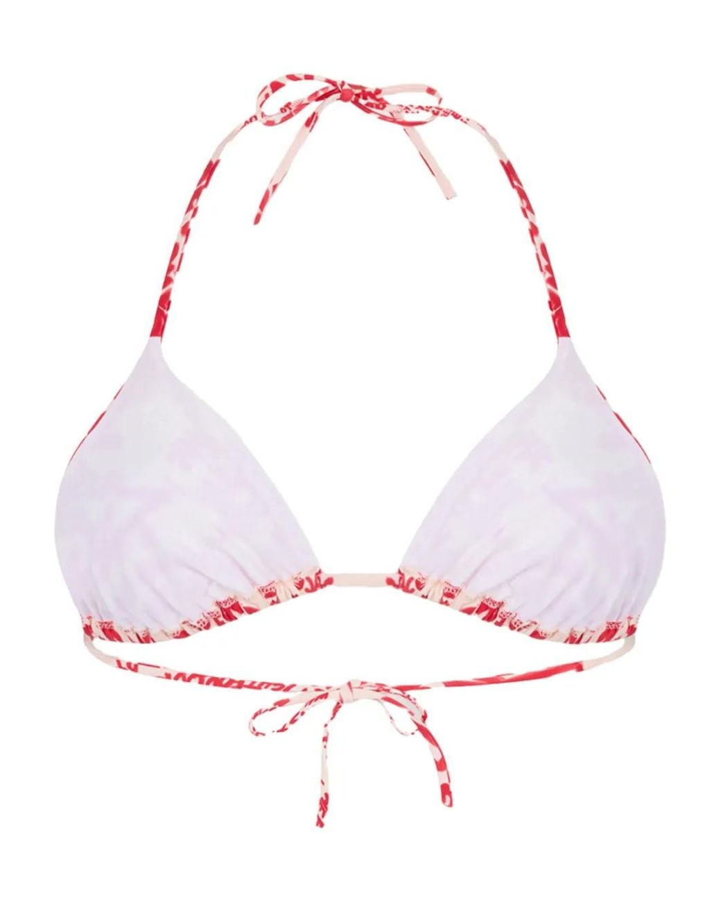 Bikini Rebel Hibiscus DSquared² de color Red