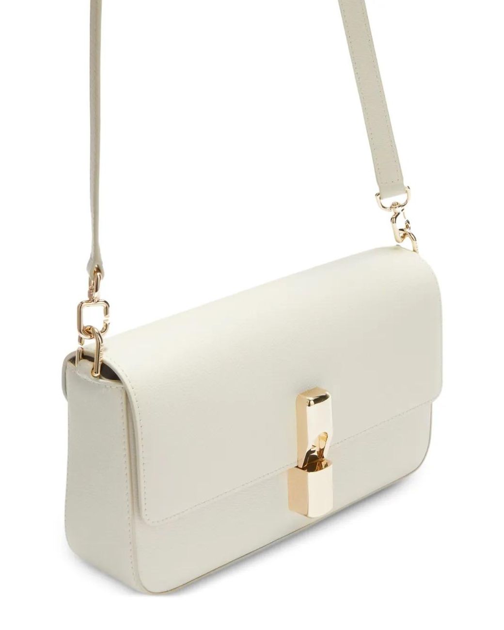 Furla White Iride Crossbody Bag S