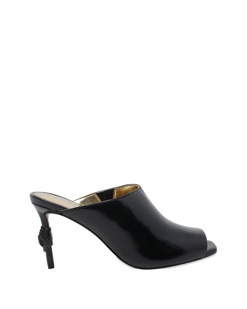 Kurt Geiger Black Eagle Square Mules