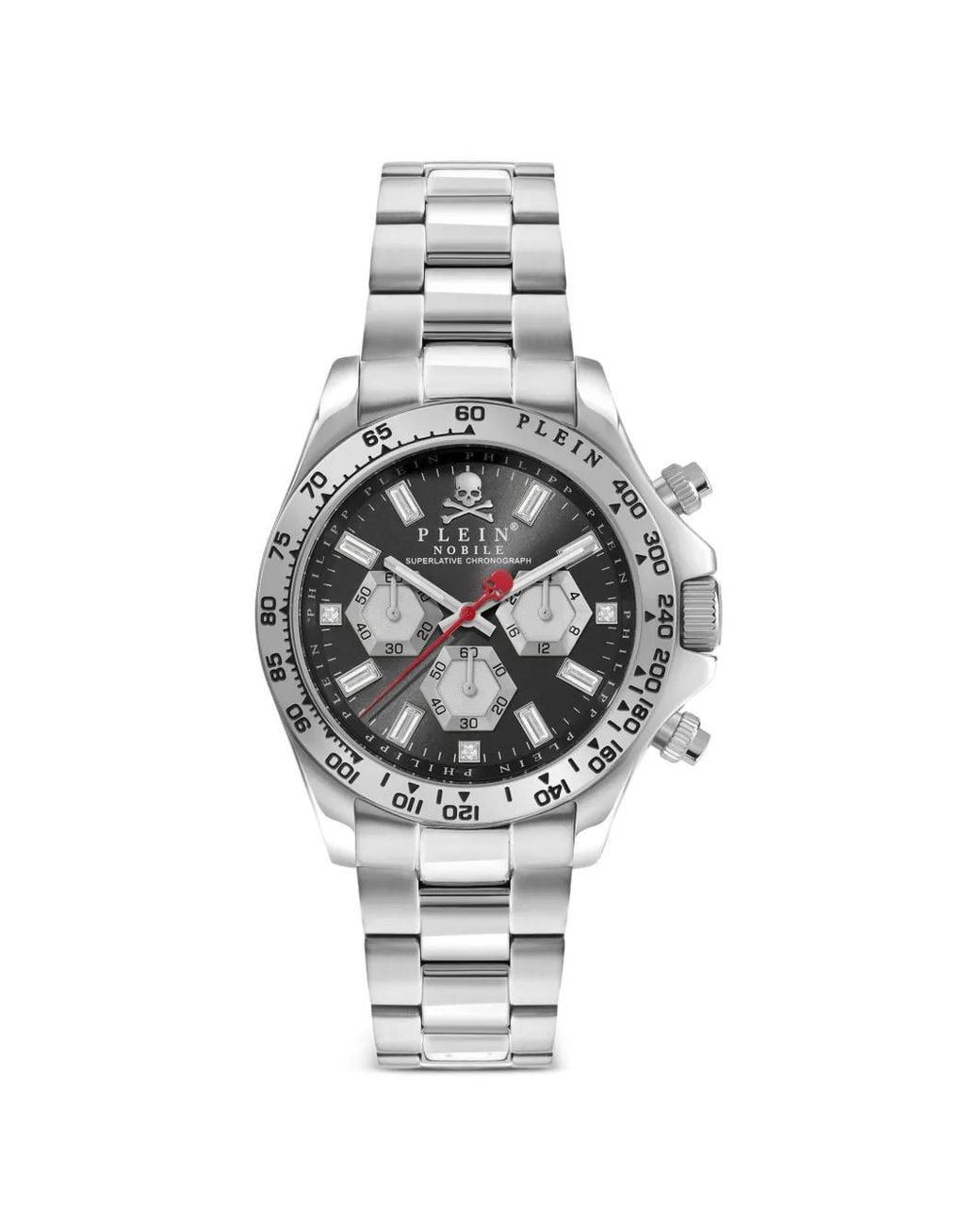 Philipp Plein White Montre Plein Mobile for men