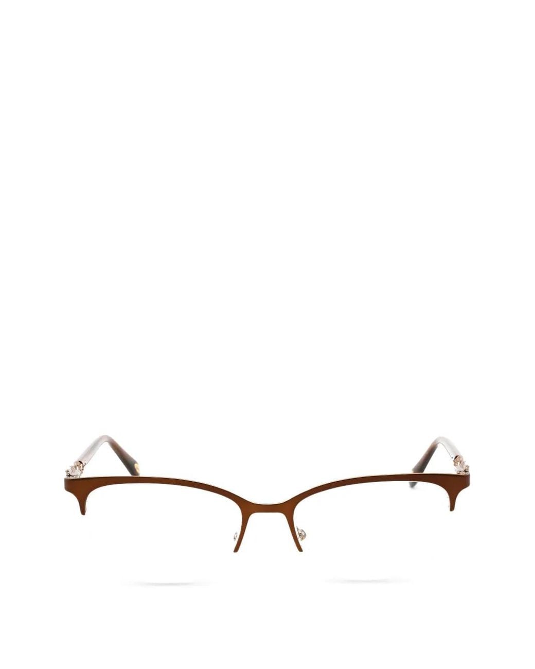 Emozioni White Rectangle-Frame Glasses