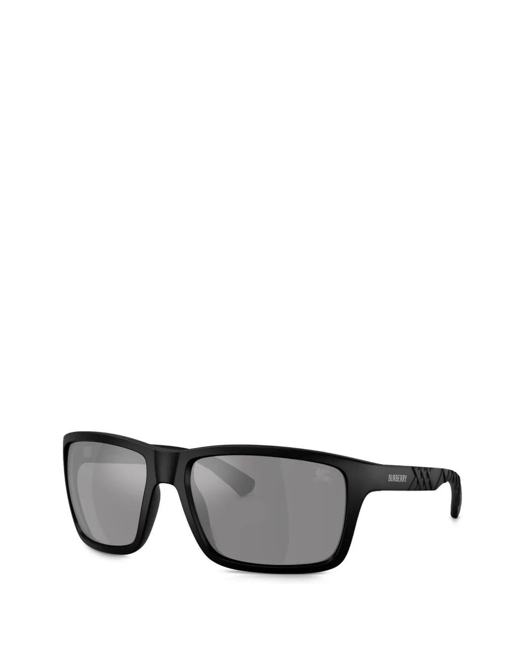 Burberry Black Rectangular-Frame Sunglasses for men