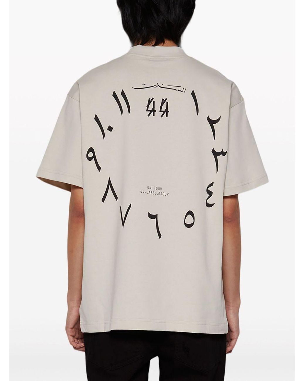 44 Label Group Dial Short-sleeve T-shirt in White for Men | Lyst
