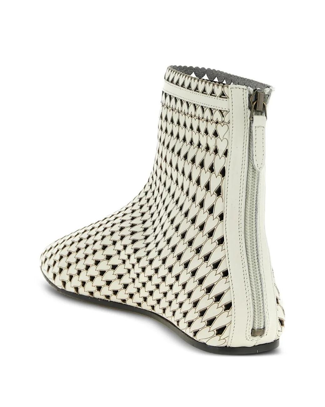 Isabel Marant Natural 'Ferix' Ankle Boots