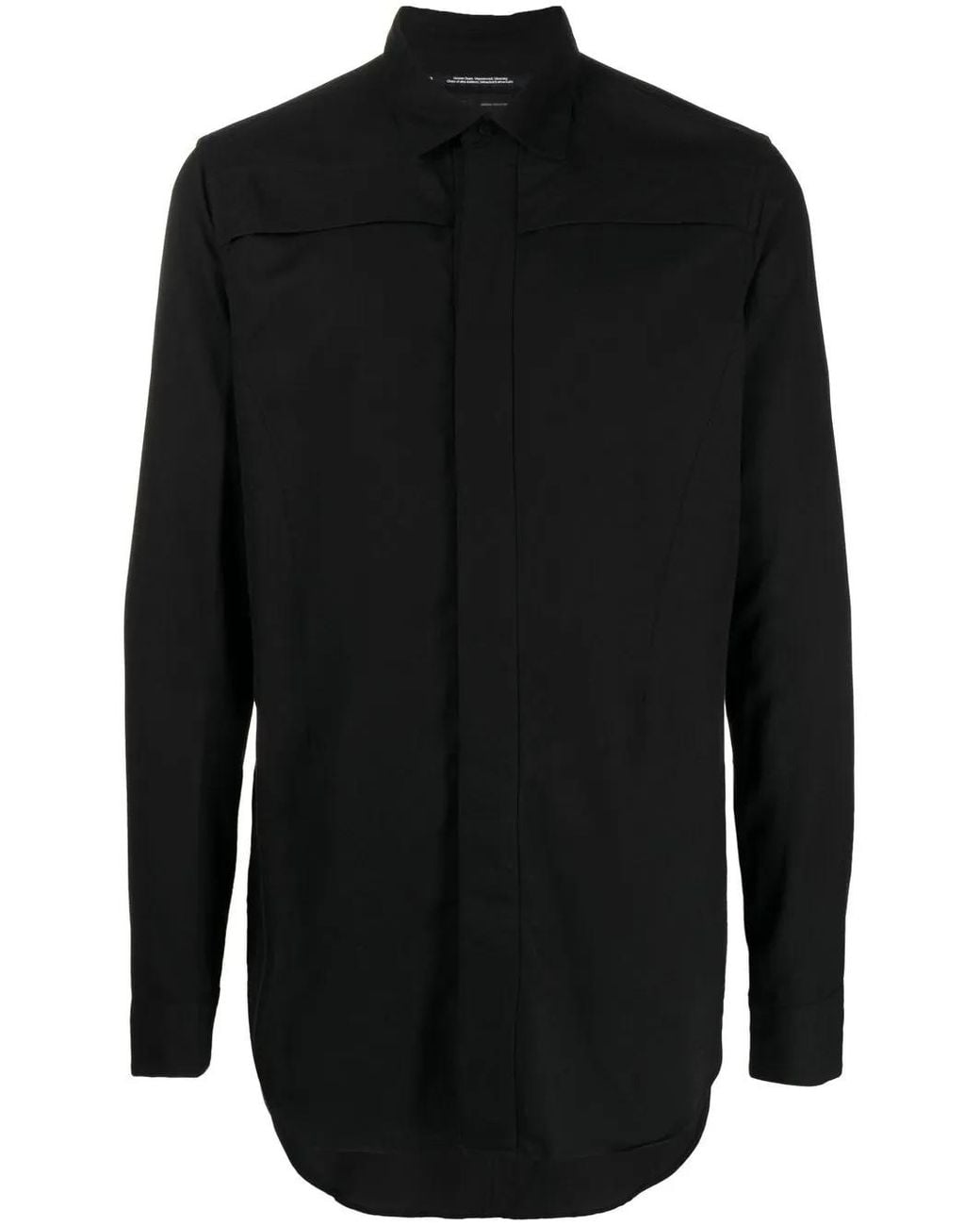 Julius Black Long-Sleeved Shirt for men