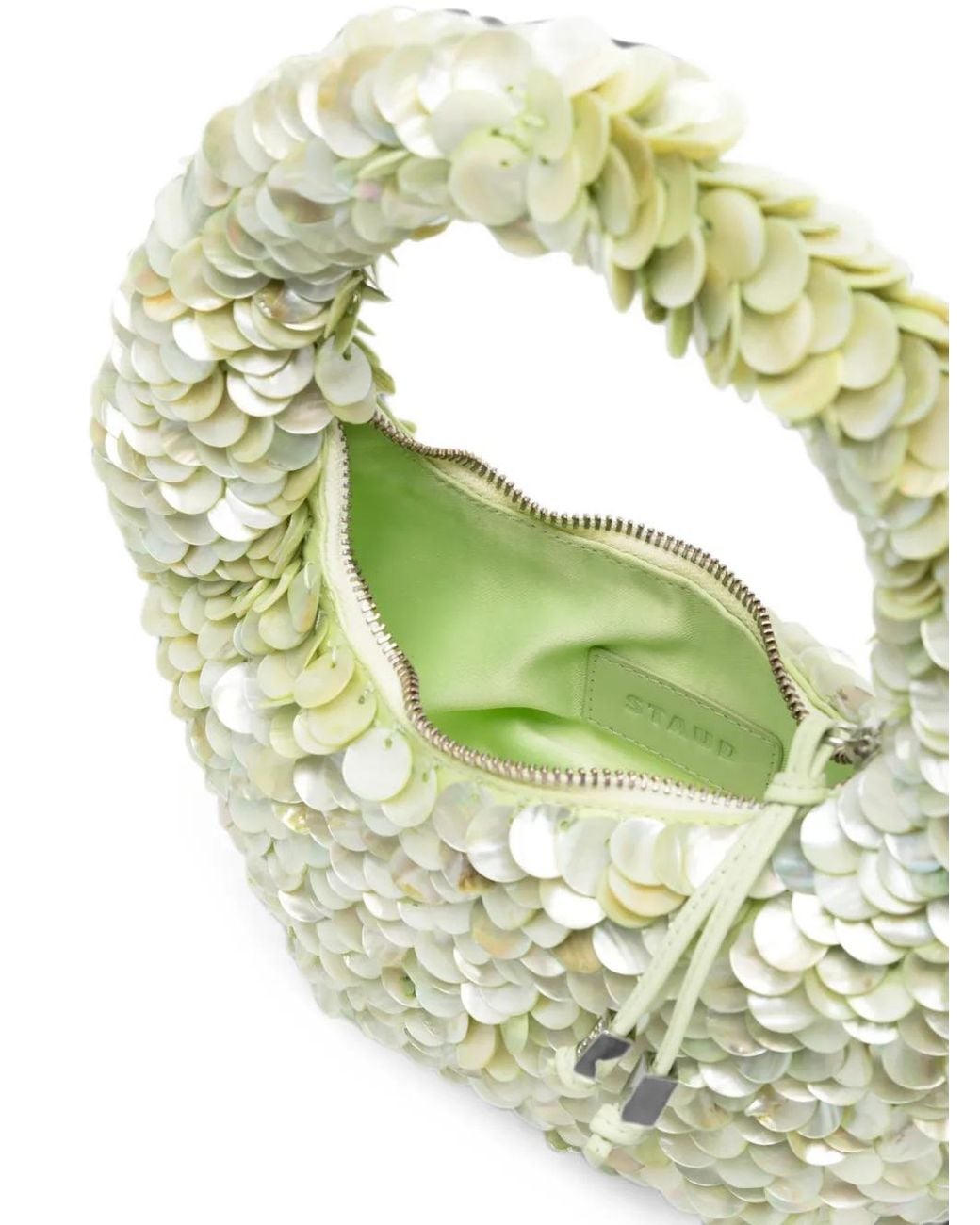 Staud Metallic Reef Sequin-Embellished Tote Bag