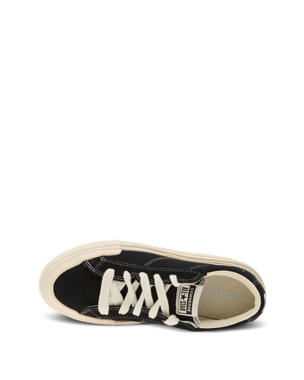 Converse Black Chuck Taylor All Star Cruise Platform Sneakers