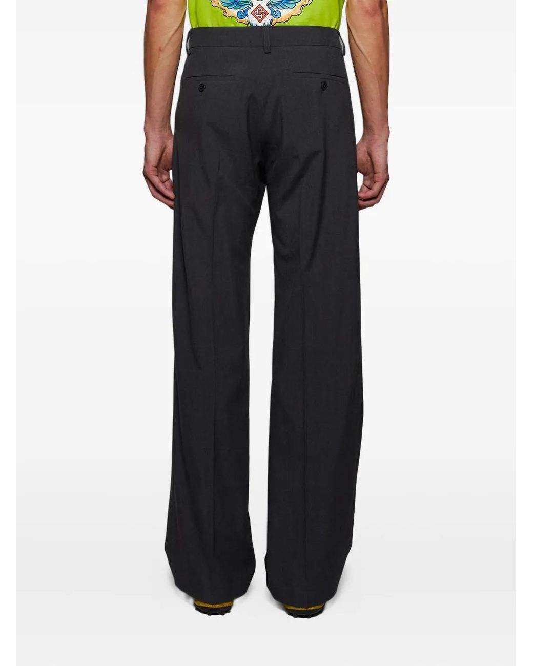 Bluemarble Gray Tailored Trousers for men
