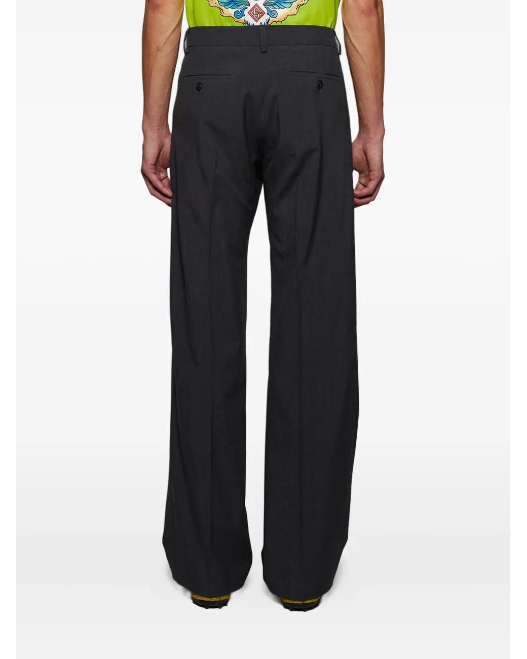 Bluemarble Gray Tailored Trousers for men