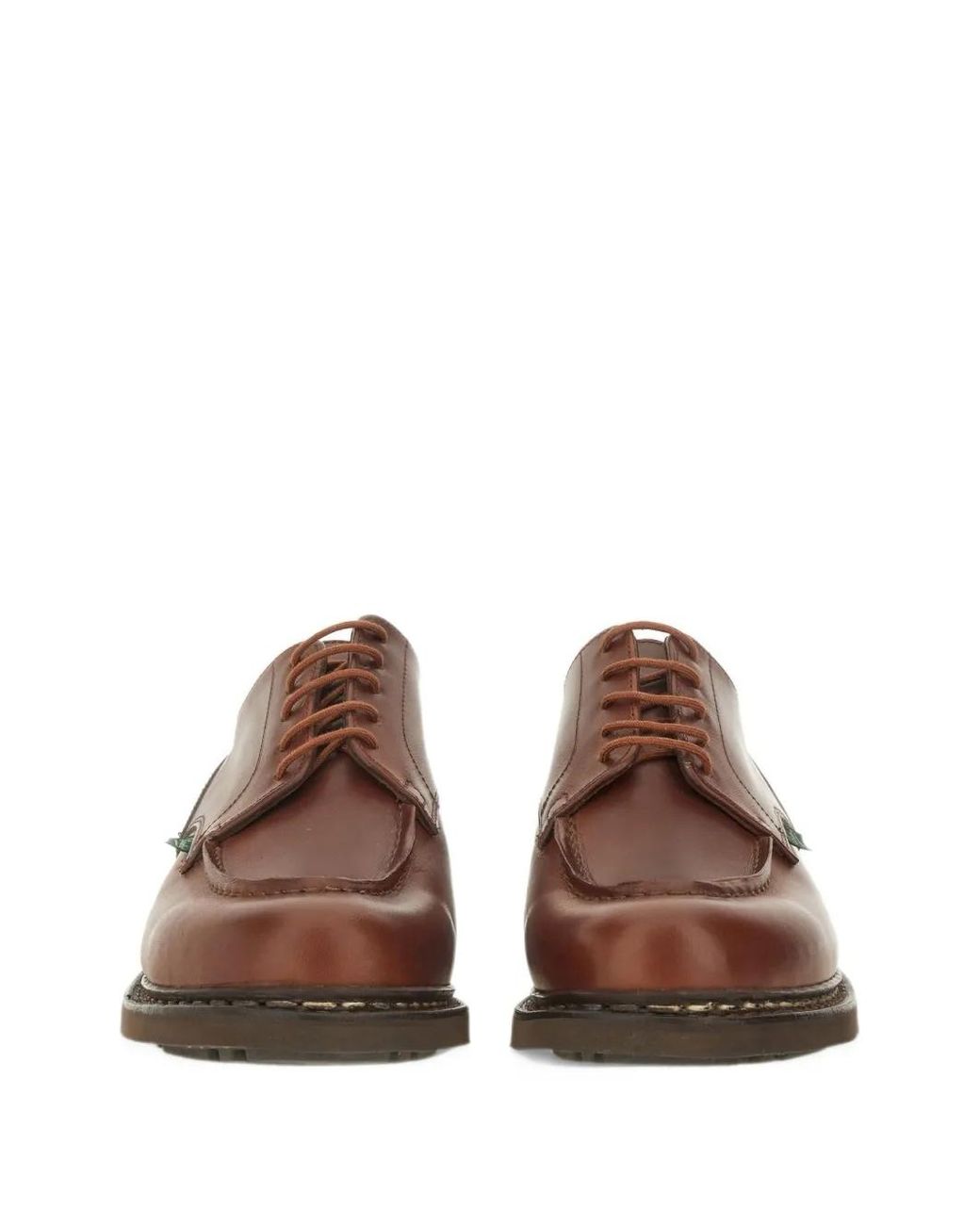 Paraboot Brown Leather Loafers for men