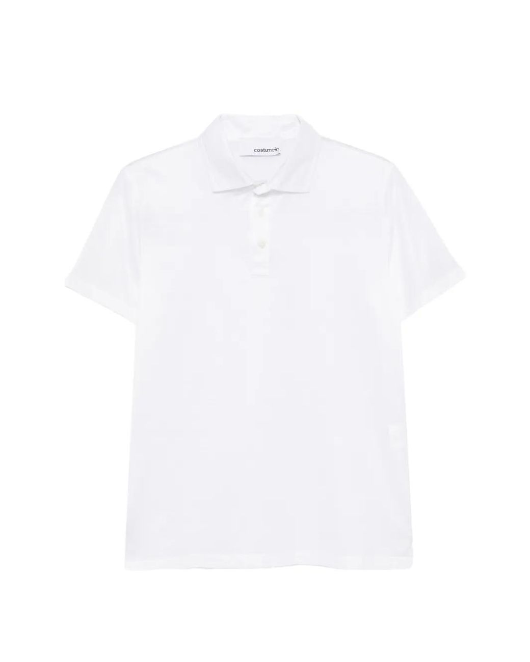 Costumein White Polo À Manches Courtes Peter for men