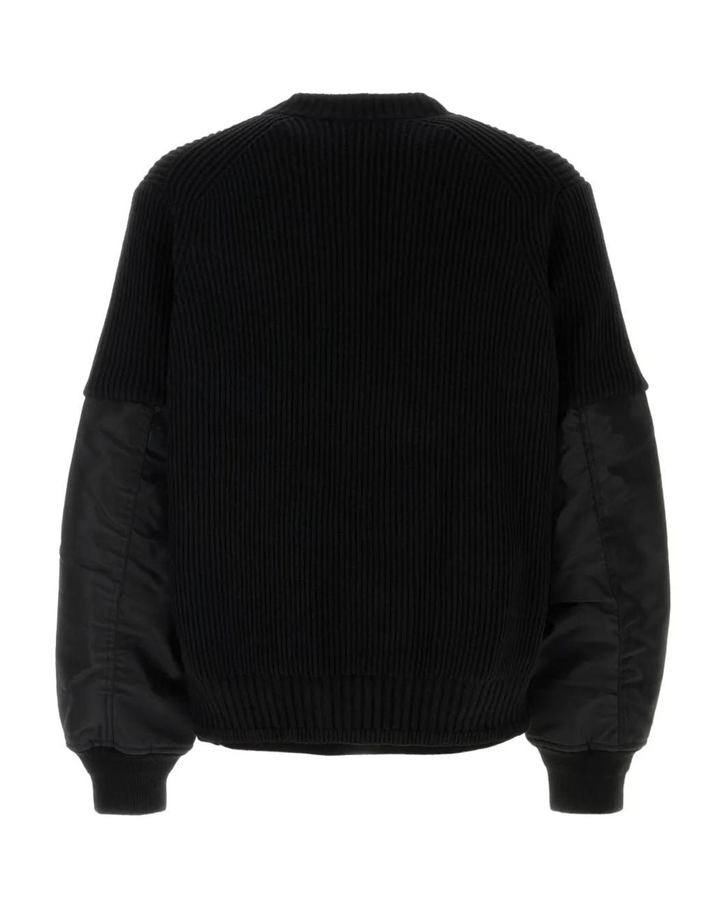 Sacai Black Pull Gonz À Patchs for men