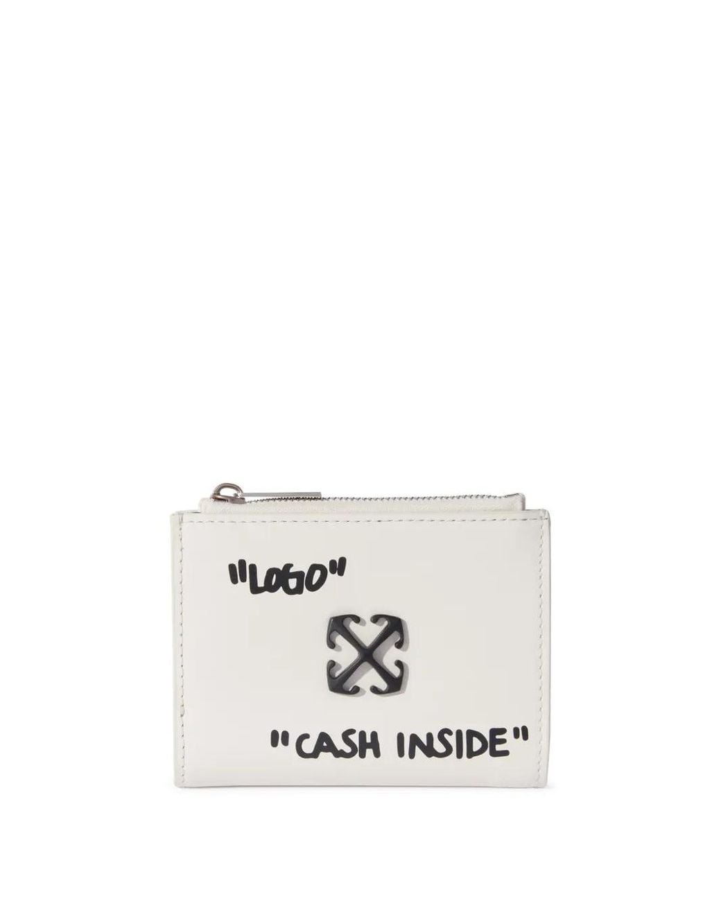 Off-White c/o Virgil Abloh White Jitney Quote Wallet