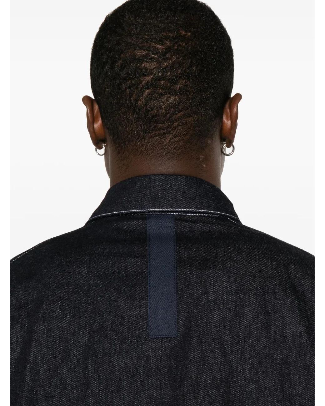 Junya Watanabe Blue Collaborative Denim Jacket for men