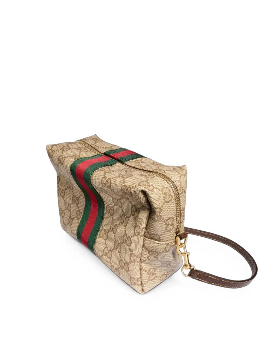 Gucci Metallic Mini Gg Supreme Web Shoulder Bag