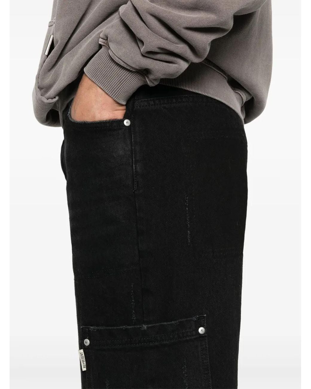 Vaqueros R3 Workshop Represent de hombre de color Black