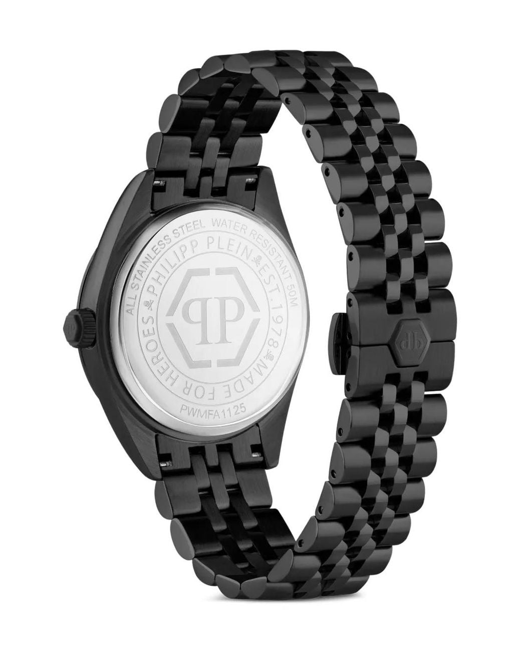 Date Superlative 41Mm di Philipp Plein in Black da Uomo