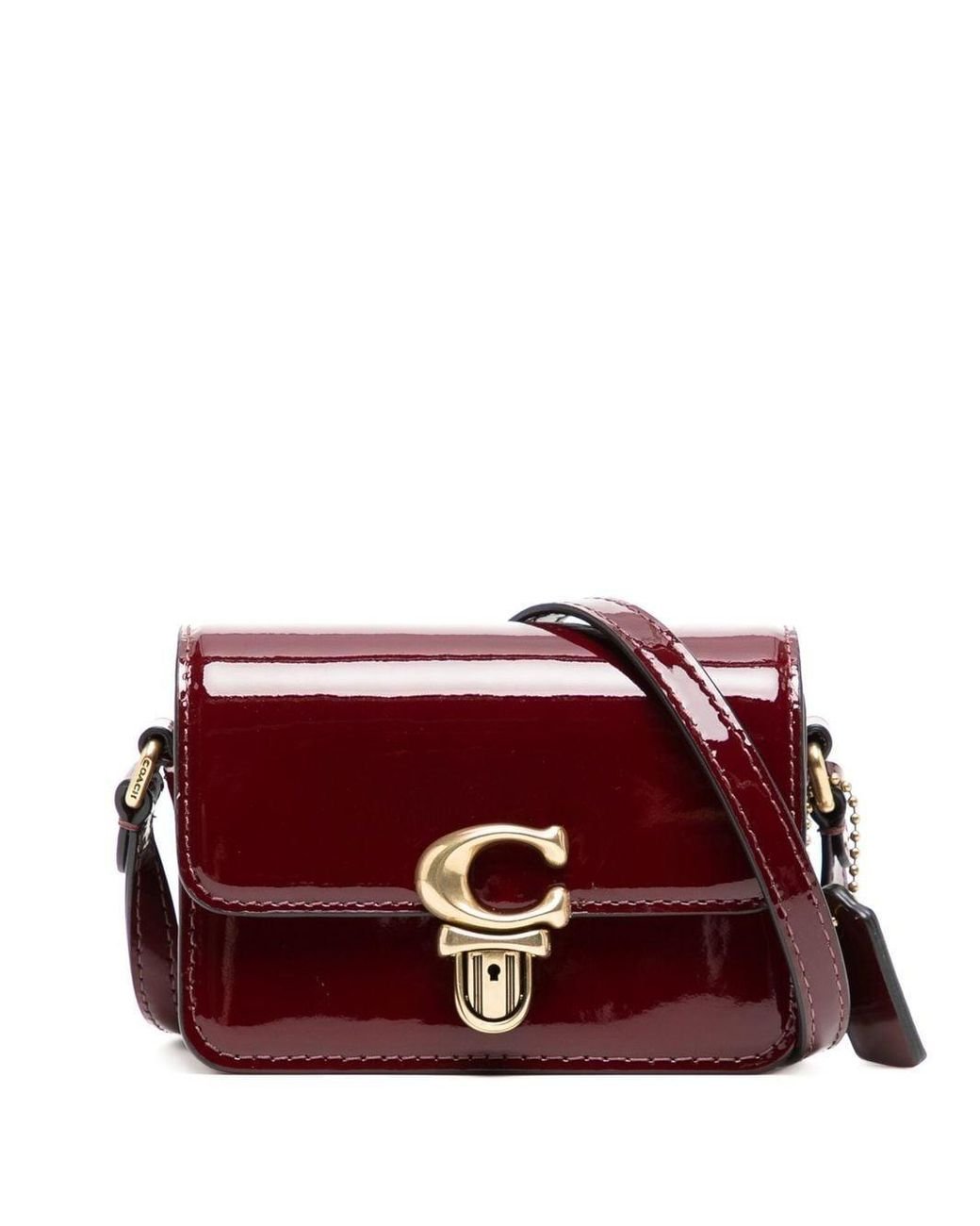 COACH Studio 12 Leather Crossbody Bag in Red Lyst