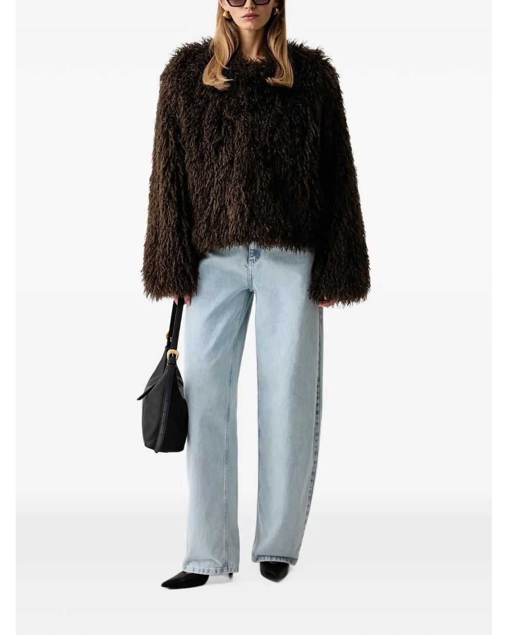 Gestuz Black Gzchoa Textured Jacket
