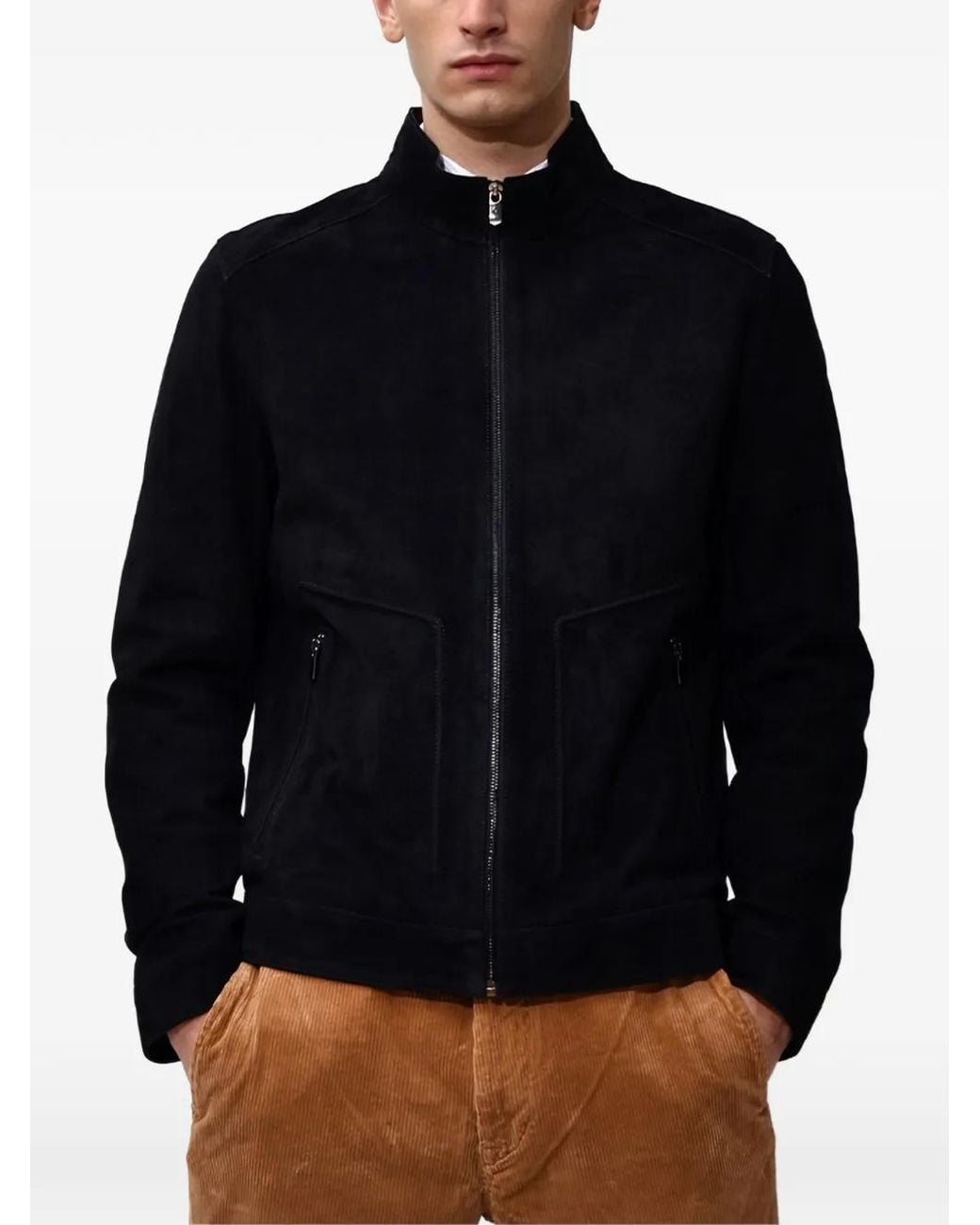 Poche Paris Blue Zip Jacket for men