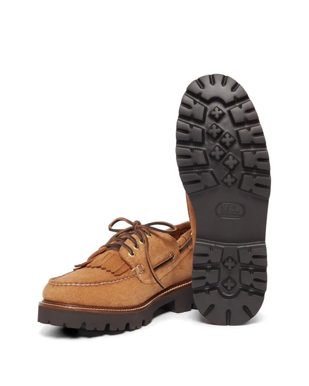G.H.BASS Brown Ranger Camp Moccasins for men