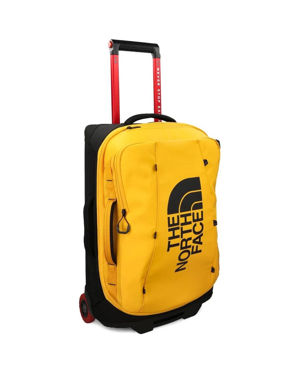The North Face Yellow Base Camp Rolling Thunder Suitcase