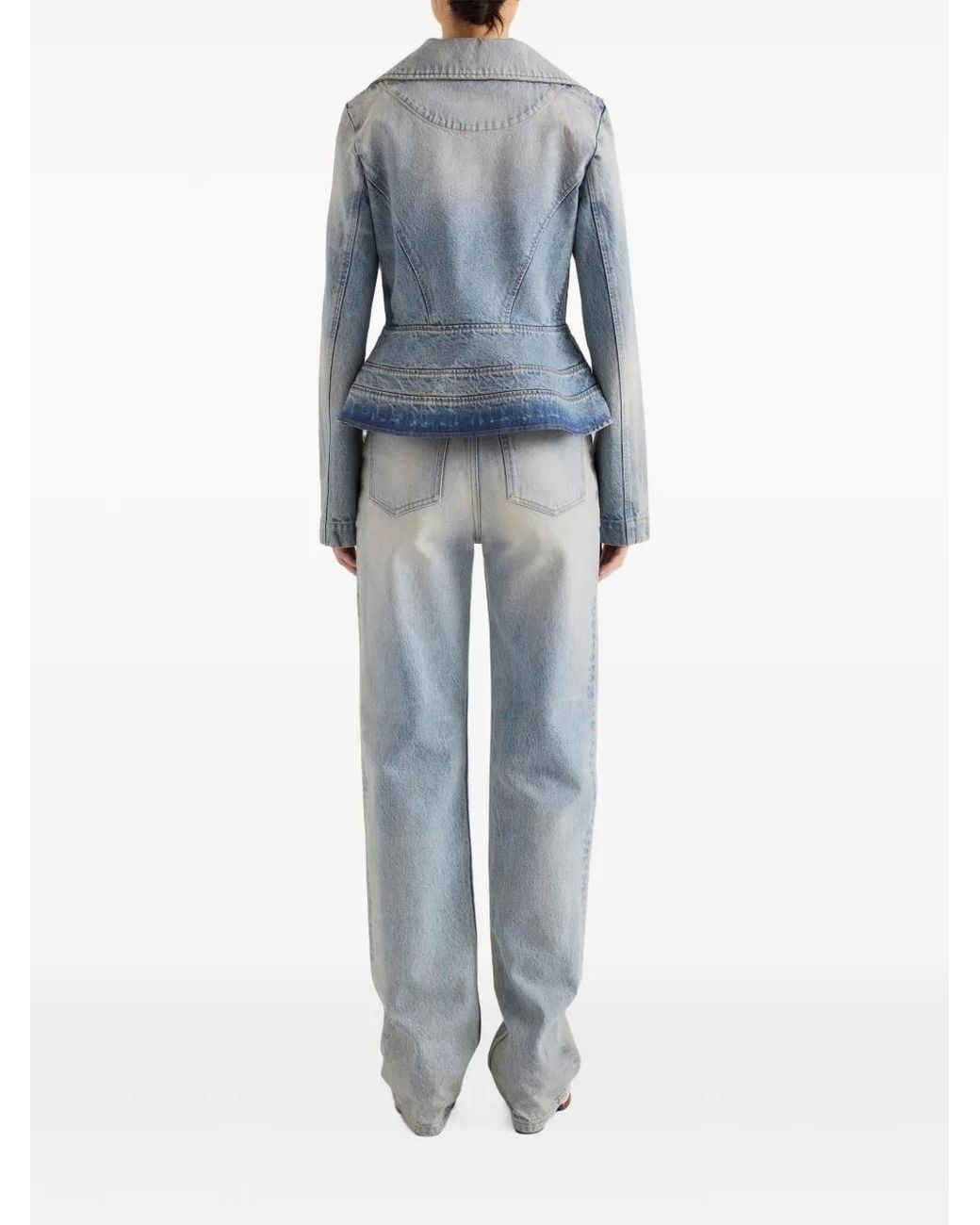 Proenza Schouler Blue Tabetha Jeans