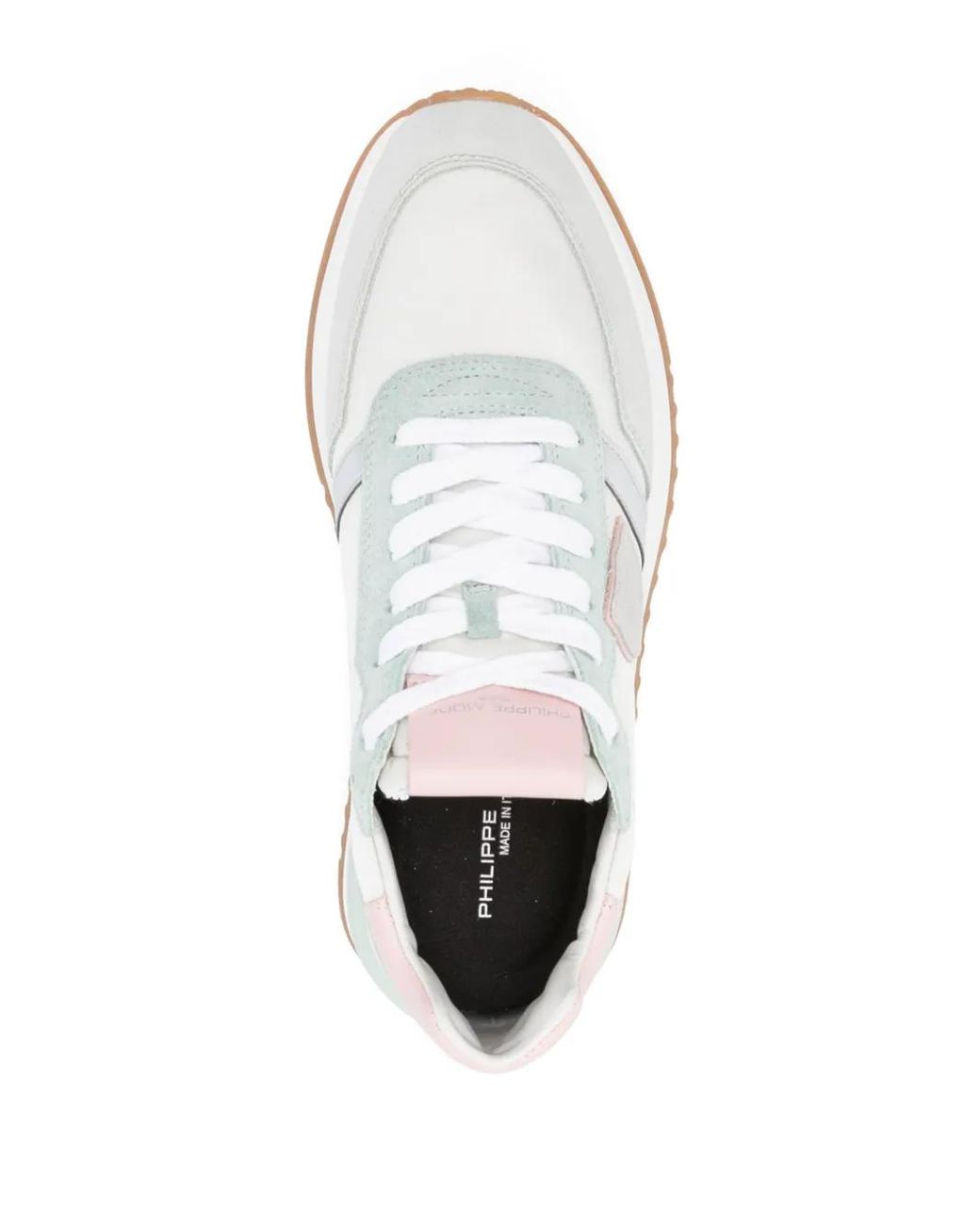 Philippe Model White Flat Shoes