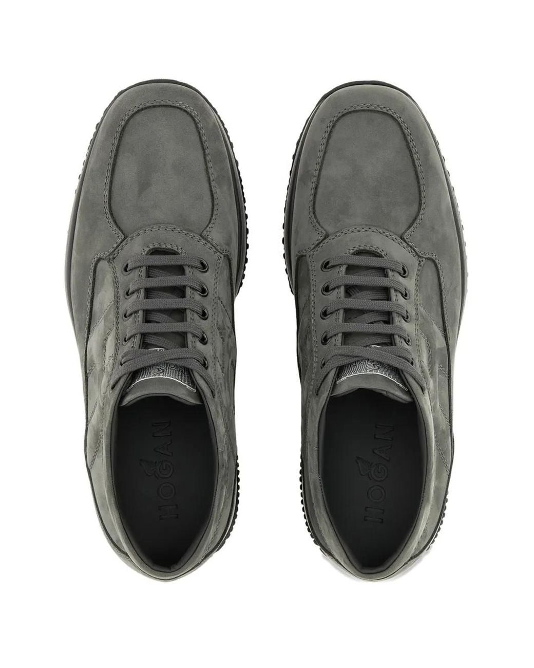 Hogan Schoenen ,Grijs ,Interactive Sneakers in het Black voor heren