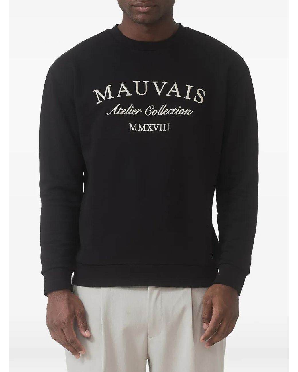 Pull À Logo Imprimé Mauvais pour homme en coloris Black