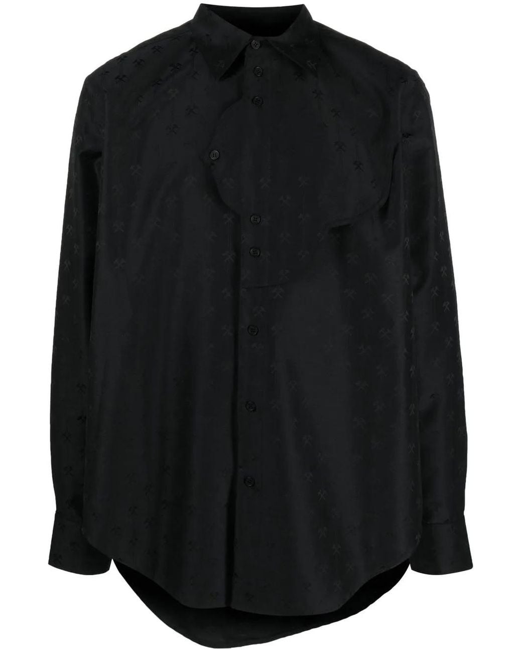 Camisa Con Botones GmbH de hombre de color Black