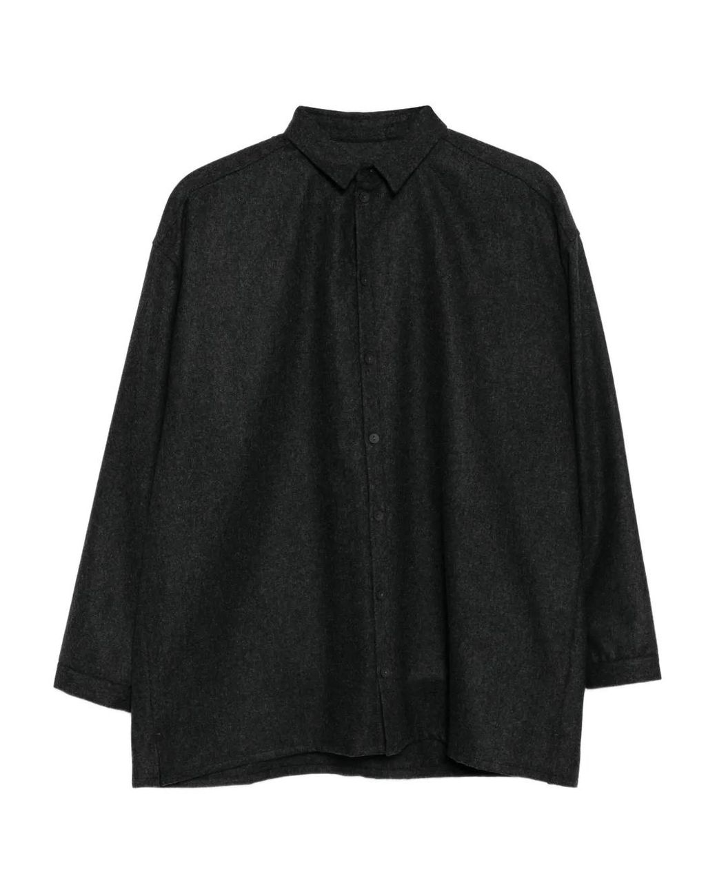 Toogood Black Draughtsman Shirt