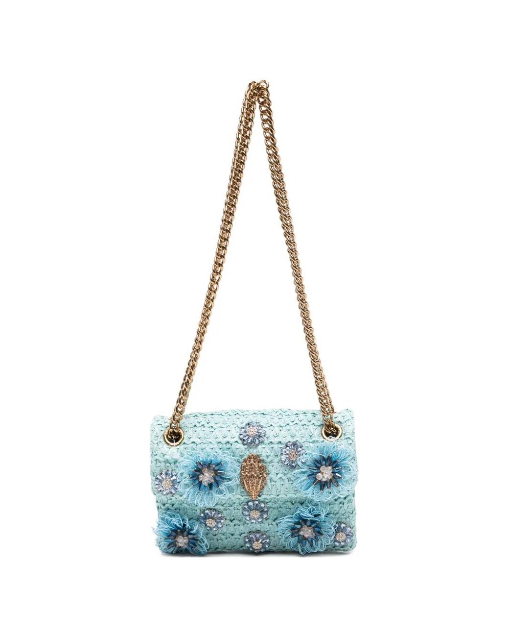 Kurt Geiger Blue Kensington Mini Bag