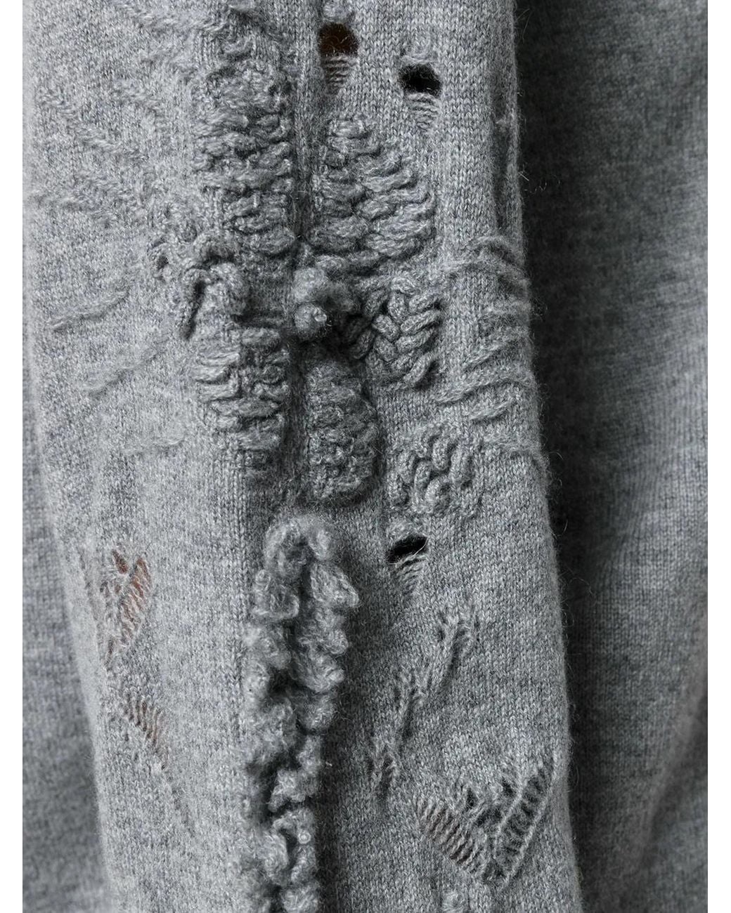 Barrie Gray Romantic Timeless Cashmere Round Neck Pullover