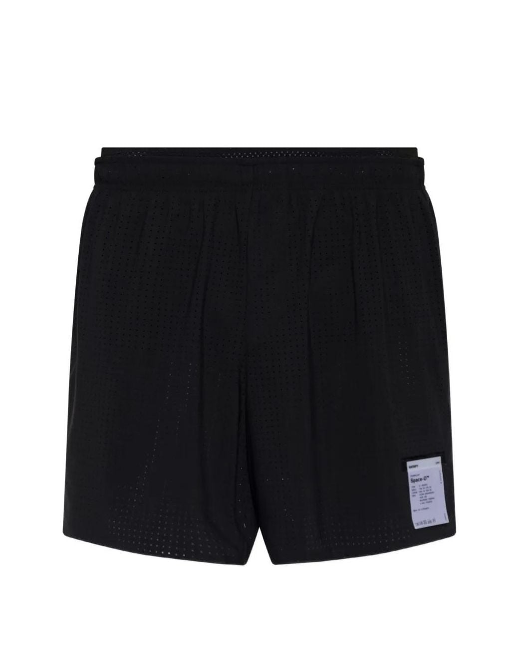 Satisfy Black Space-O 5" Shorts for men