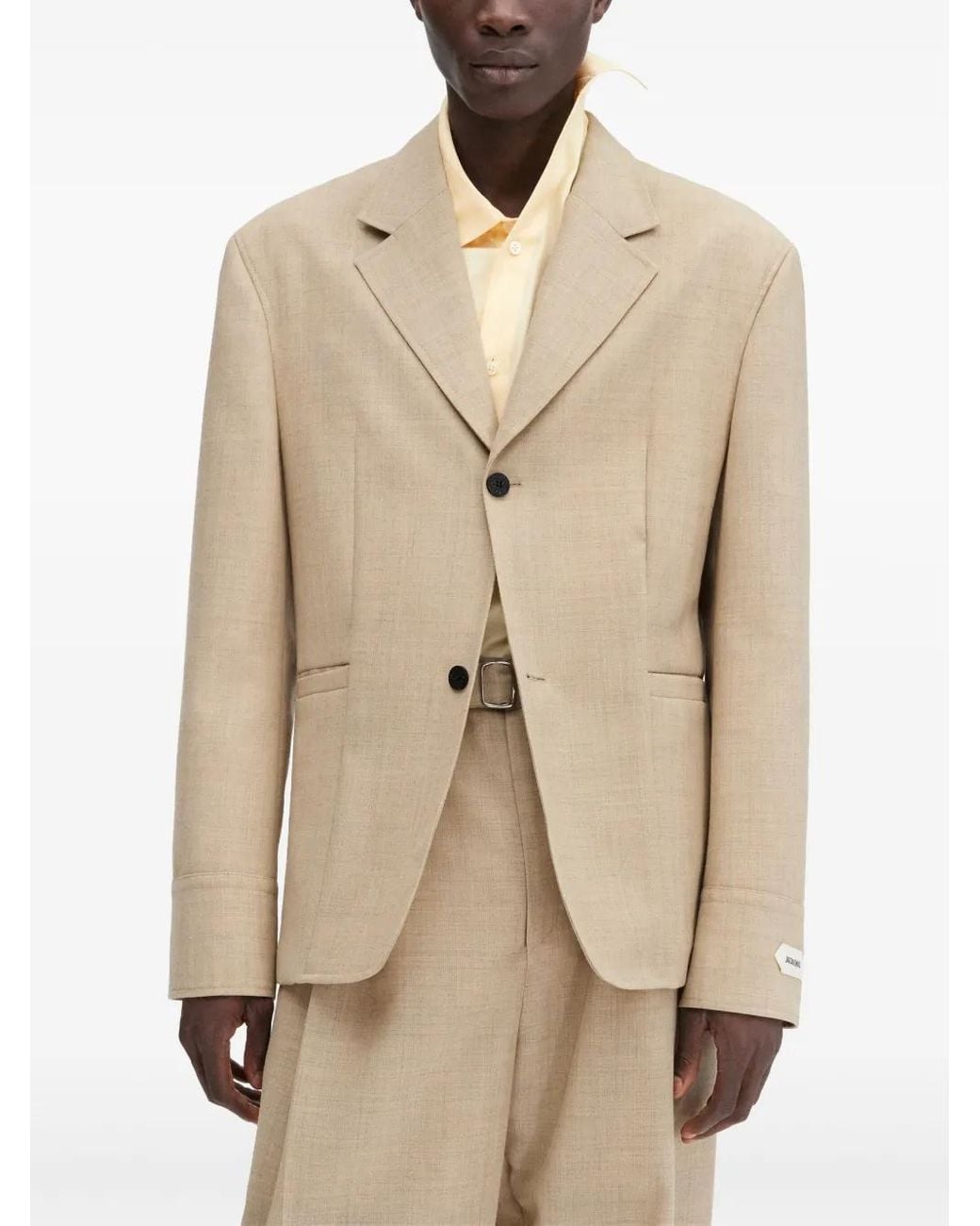 Jacquemus Natural The Canevas Jacket for men