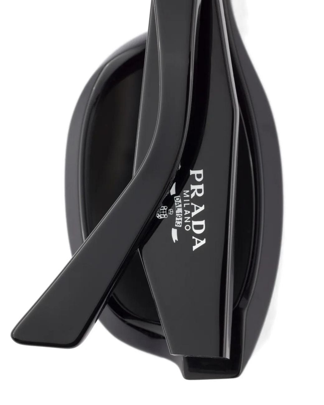 Prada Black Sunglasses With Logo