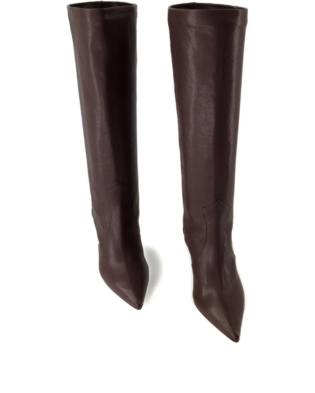 IRO Brown Stiefel Mit Spitzer Kappe