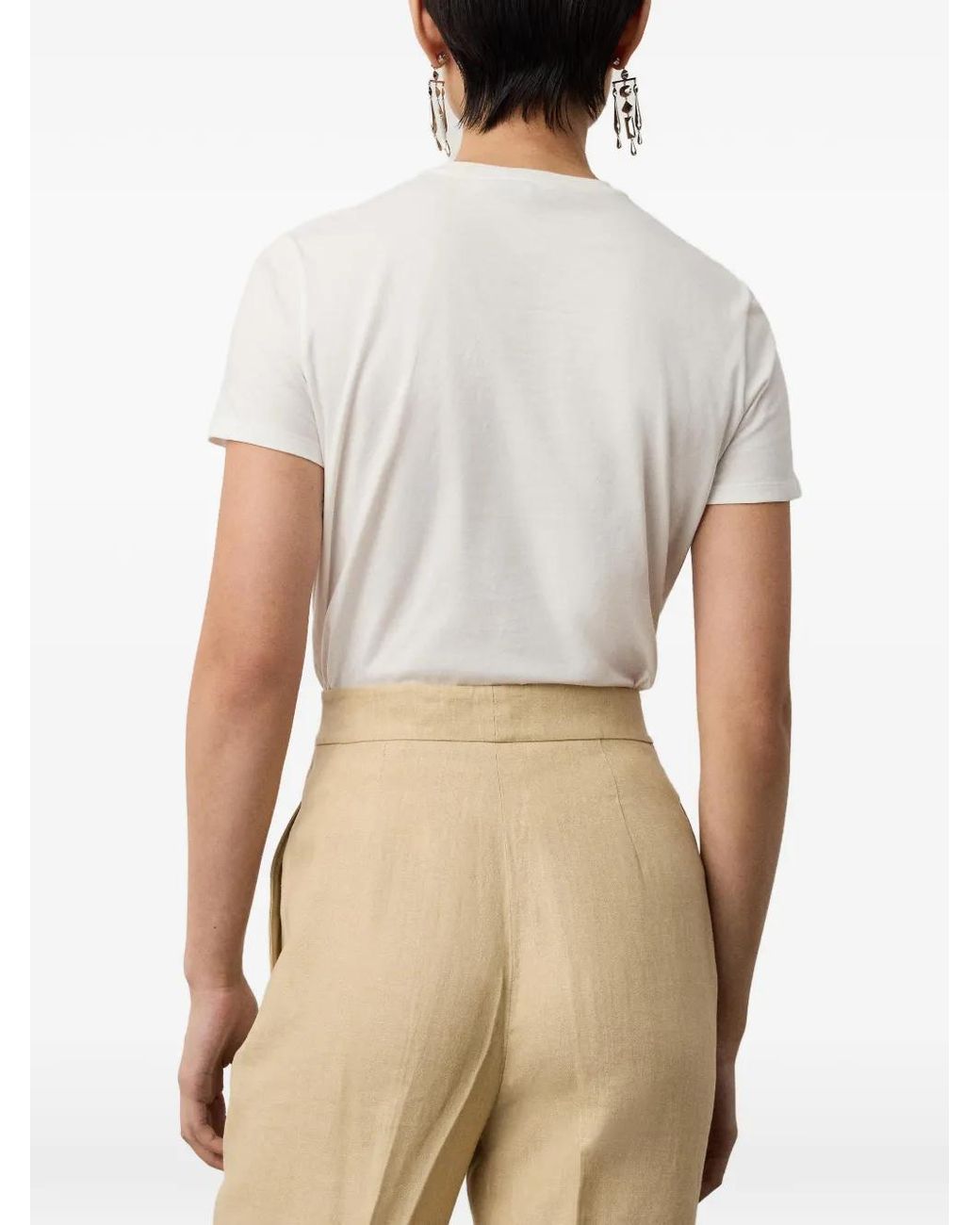 Ralph Lauren White Polo Bear T-Shirt