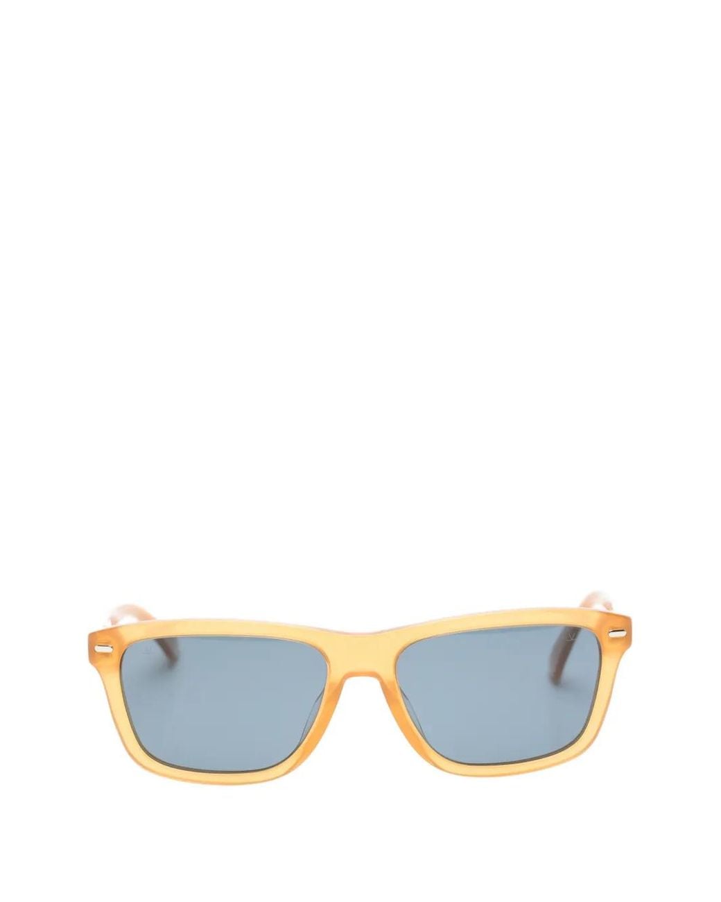 Vuarnet Blue Lunettes De Soleil Belvedere 15 À Monture Rectangulaire