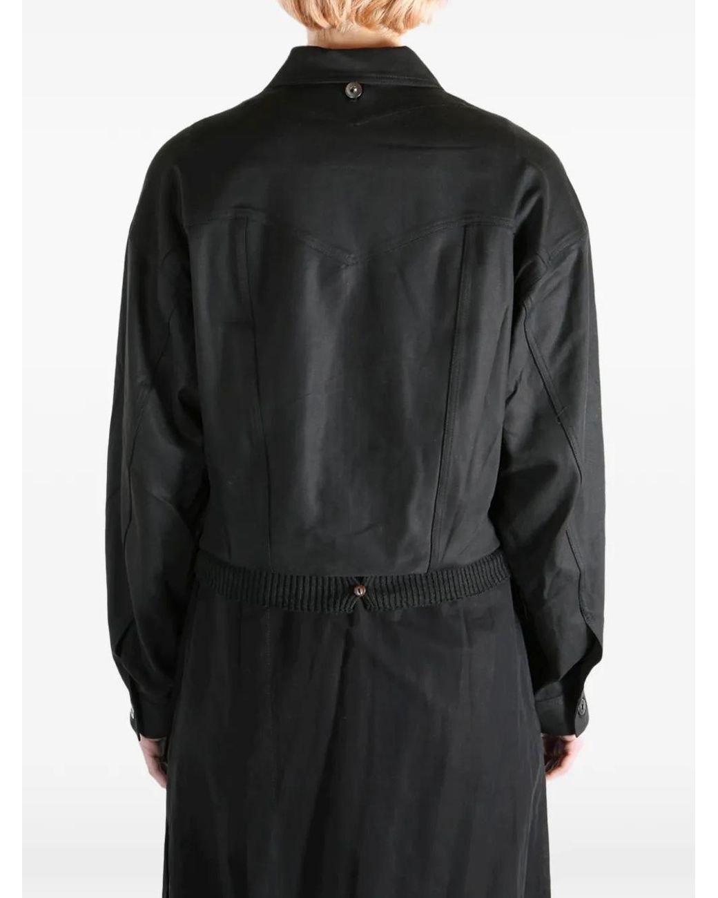 Kiko Kostadinov Black Buttoned Pocket Jacket