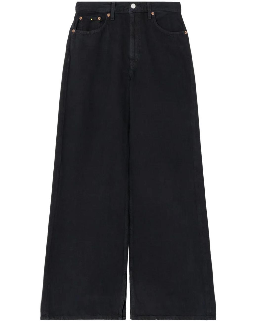 Re/done Blue Low Rider Loose Jeans