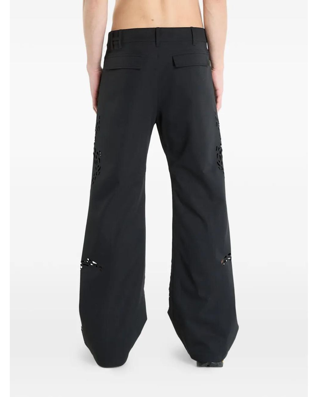 HELIOT EMIL Roan Broek in het Black voor heren