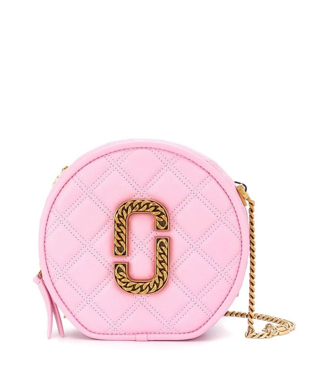 Marc Jacobs The Status Round Crossbody Powder Pink Lyst