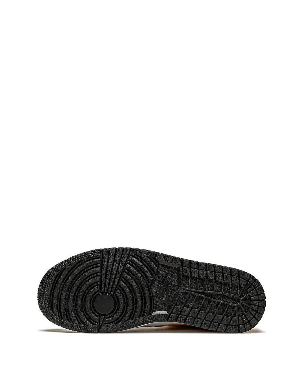 Nike Orange 1 Mid "University" Sneakers for men