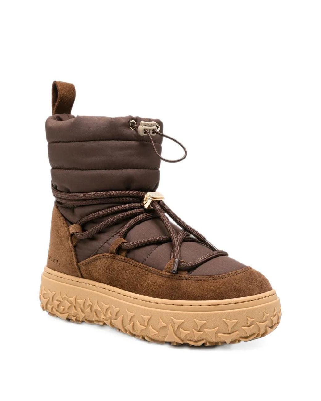 Inuikii Brown Technical Suede Boots