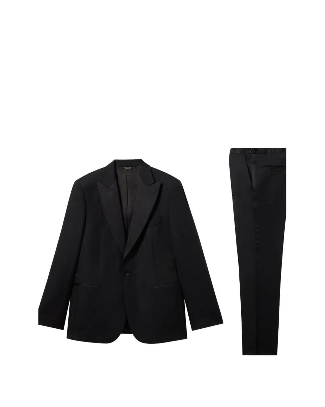 Brooks Brothers Black Virgin Wool Tuxedo Suit for men