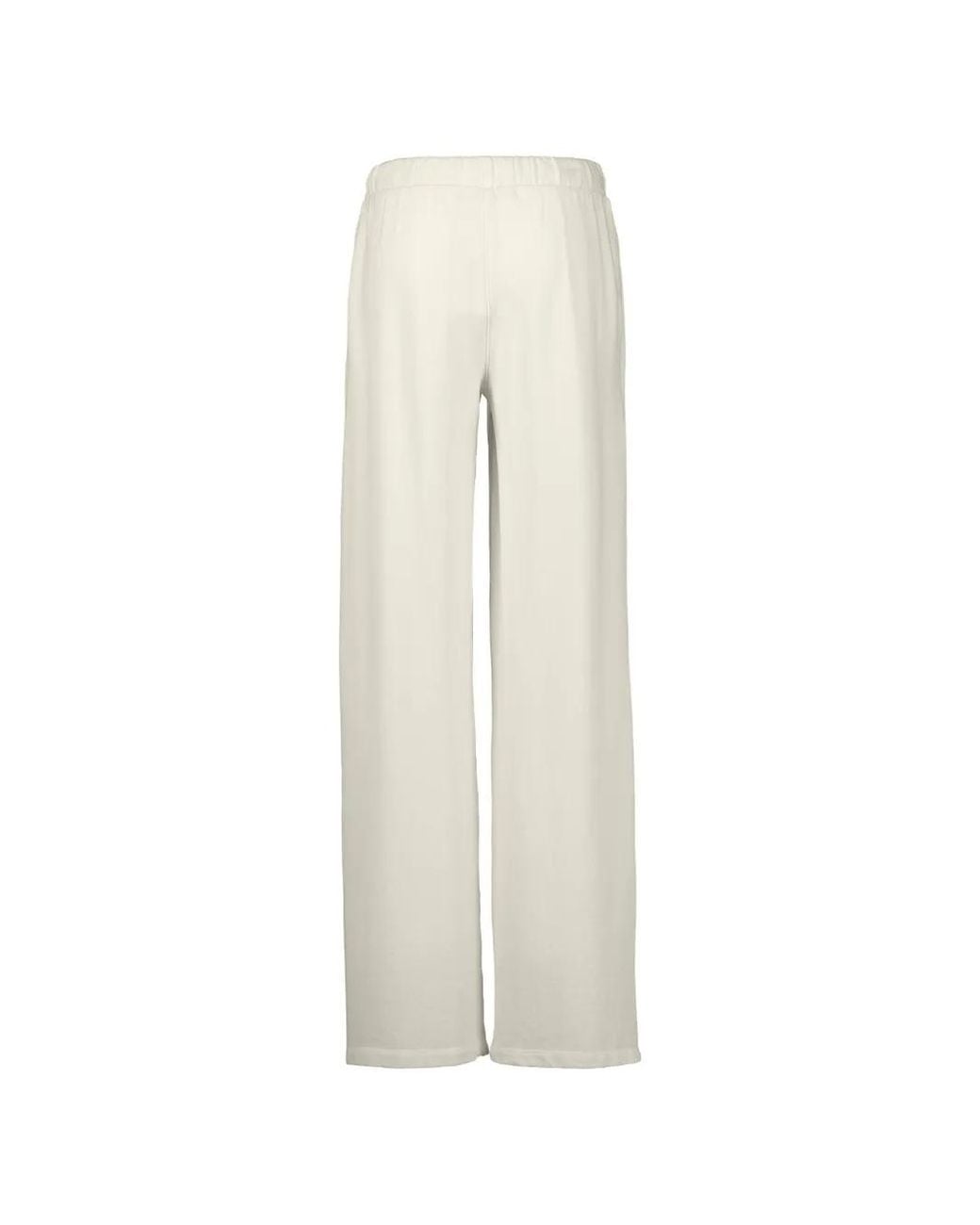 SPRWMN White Straight-Leg Drawstring Track Pants
