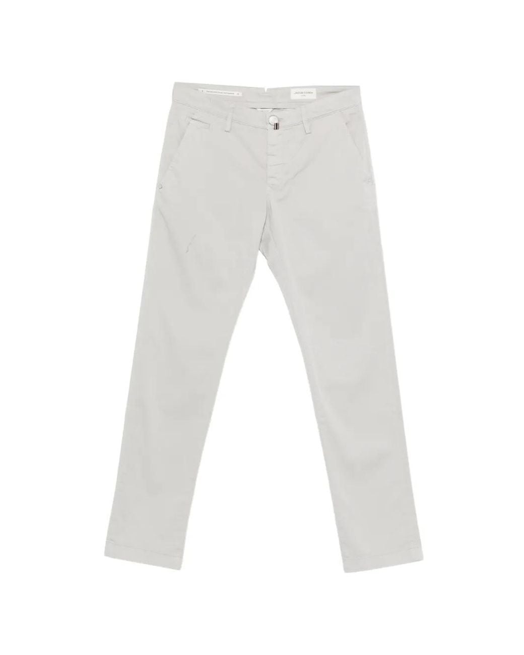 Pantalones Con Parche Del Logo Jacob Cohen de hombre de color White