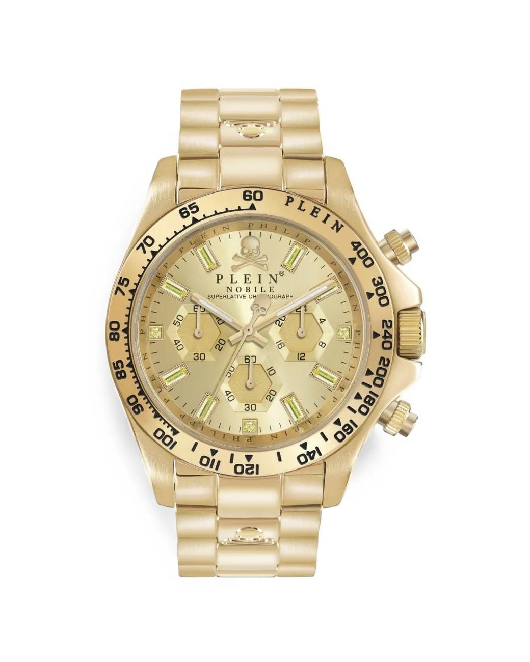 Philipp Plein Metallic Nobile 43Mm Watch for men